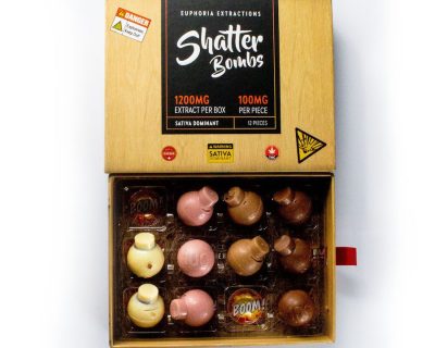 EUPHORIA EXTRACTIONS 1200MG SHATTER BOMBS (LIMITED DEAL) - Image 2