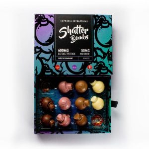600MG EUPHORIA EXTRACTIONS SHATTER BOMBS - Image 2
