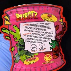 200mg BURSTZ THC GUMMIES - STRAWNANA - Image 3