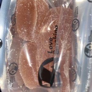 200mg BURSTZ THC GUMMIES - STRAWNANA - Image 2