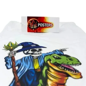WEEDPOSTERS DINO WIZARD T-SHIRT - Image 3