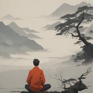 CHILL JAPANESE INK POSTER (SOLD OUT) - Image 1