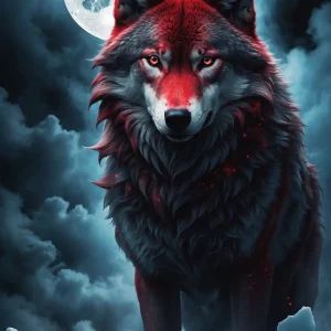 MOON WOLF POSTER (SOLD OUT) - Image 1