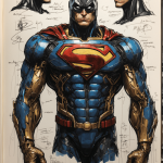 SUPER BATMAN POSTER