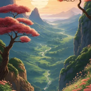 SUNSET VALLEY POSTER  (LIMITED) - Image 1