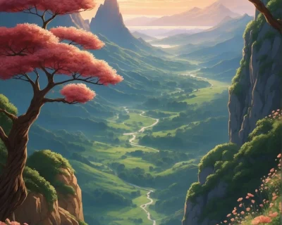 SUNSET VALLEY POSTER  (LIMITED) - Image 1