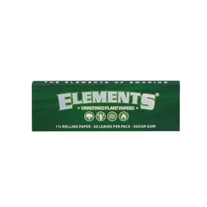 1 ¼ Elements Green Rolling Papers