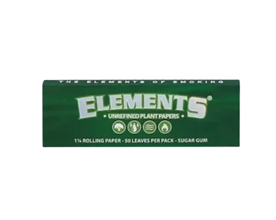 1 ¼ Elements Green Rolling Papers