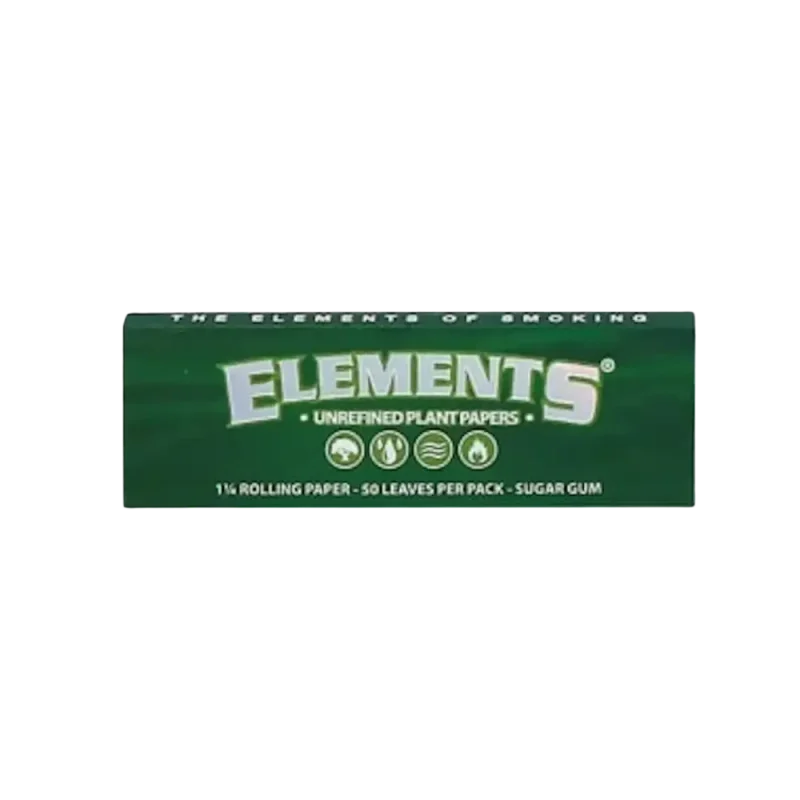 1 ¼ Elements Green Rolling Papers 1 ¼ Elements Green Rolling Papers