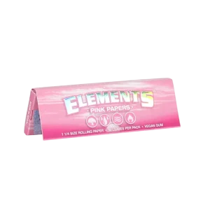 Introducing Elements Pink Papers! Smoke your favorite rice paper now in a shade of pink for a unique smoking experience that truly stands out!