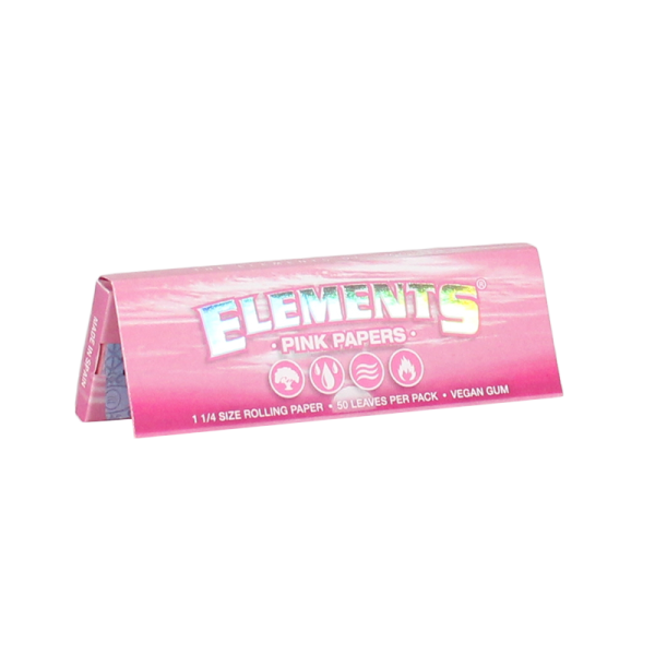 Introducing Elements Pink Papers! Smoke your favorite rice paper now in a shade of pink for a unique smoking experience that truly stands out!