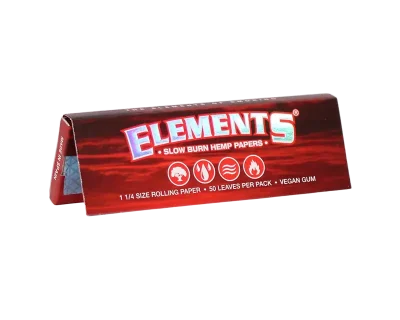 1¼ Elements Red Rolling Papers