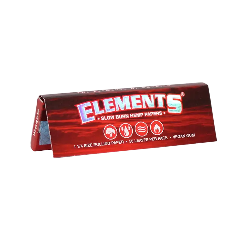 1¼ Elements Red Rolling Papers