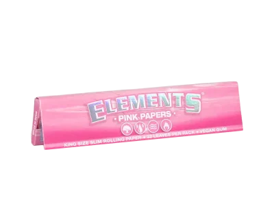 ELEMENTS PINK KING SIZE SLIM PAPERS
