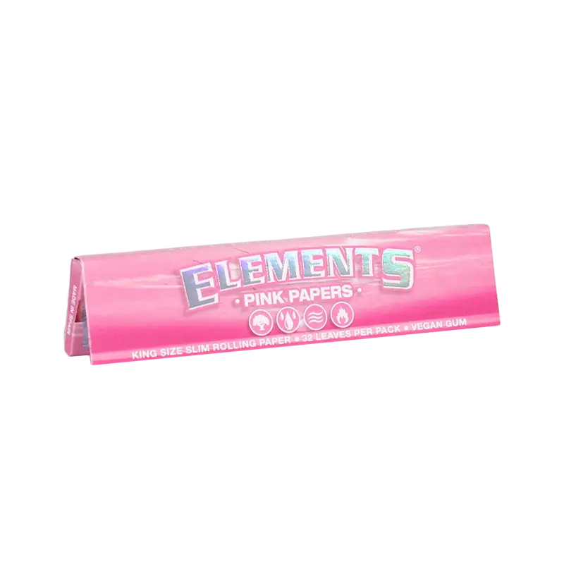 ELEMENTS PINK KING SIZE SLIM PAPERS