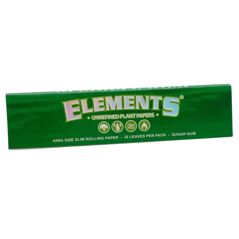 Elements Green Rolling Papers King Size Elements Green Rolling Papers King Size