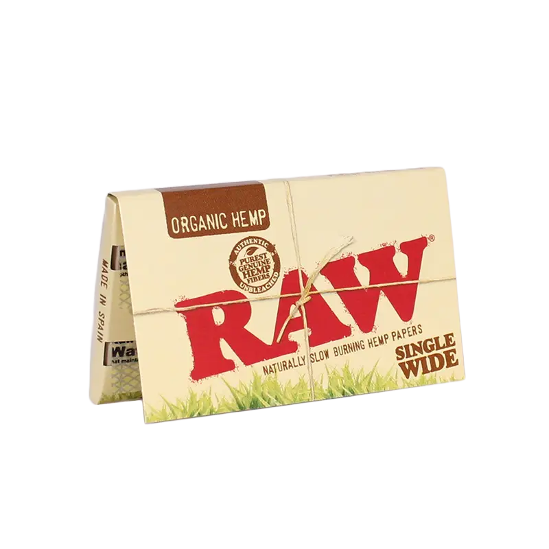 RAW Organic Hemp Single Wide - single