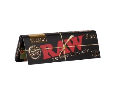 RAW Black Authentic 1 ¼ Rolling Paper