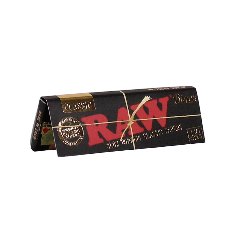 RAW Black Authentic 1 ¼ Rolling Paper