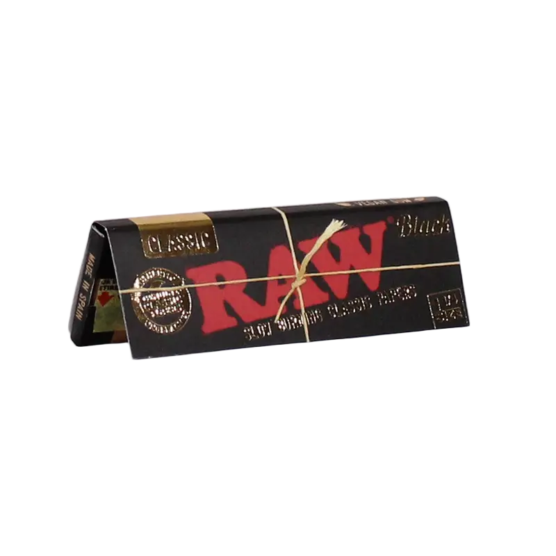 RAW Black Authentic 1 ¼ Rolling Paper