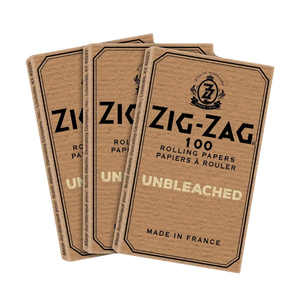 ZIG-ZAG® UNBLEACHED Single