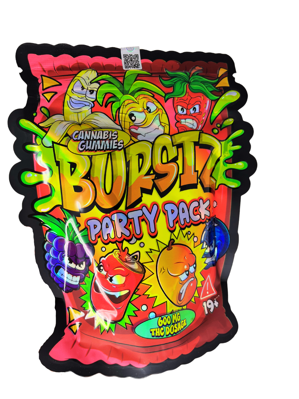 600mg BURSTZ THC GUMMIES