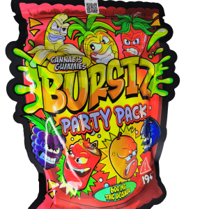 600mg BURSTZ THC GUMMIES
