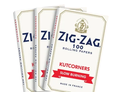 ZIG-ZAG® WHITE "SLOW BURNING" Single Wide -PAck