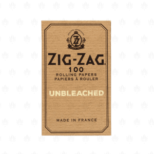 ZIG -ZAG SINGLE WIDE UNBLEACHED ROLLING PAPERS