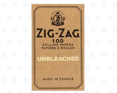 ZIG -ZAG SINGLE WIDE UNBLEACHED ROLLING PAPERS