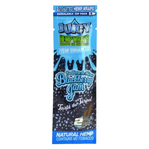 Juicy Jays TERP Enhanced Hemp Wraps – Blackberry Jam - Image 2