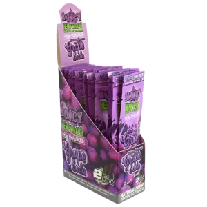 2x Juicy Jays TERP Enhanced Hemp Wraps – Grape Soda - Image 1
