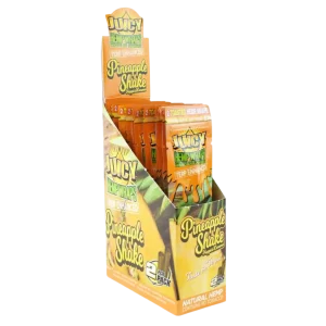 JUICY JAYS HEMP WRAPS TERP ENHANCED - PINEAPPLE - Image 1