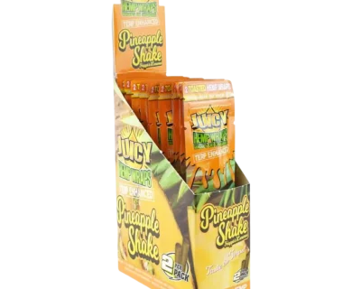 JUICY JAYS HEMP WRAPS TERP ENHANCED - PINEAPPLE - Image 1