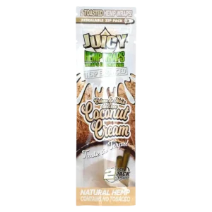 Juicy Jays TERP Enhanced Hemp Wraps – Coconut Cream - Image 2