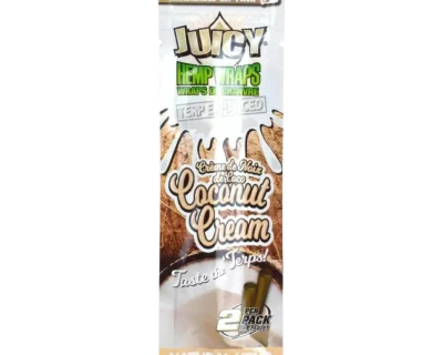 Juicy Jays TERP Enhanced Hemp Wraps – Coconut Cream - Image 2