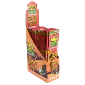 Juicy Jay Terp Enhanced Hemp Wraps - Papaya Punch