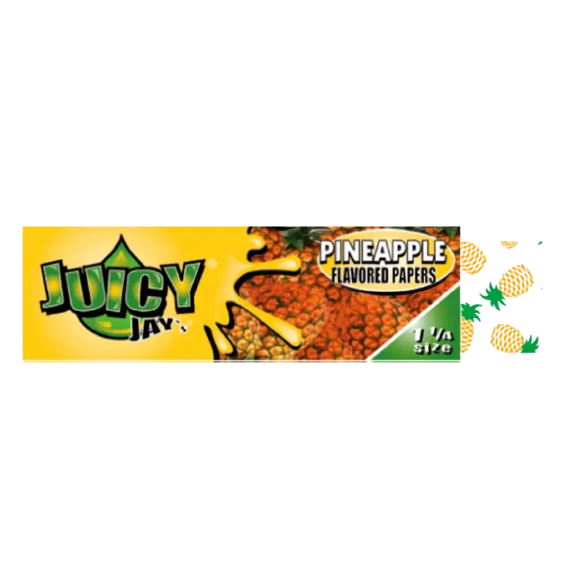JUICY JAY 1 1/4 PINEAPPLE ROLLING PAPERS