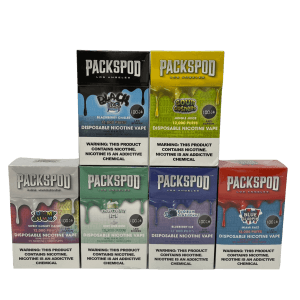 Packpod 12,000 puff 5% nicotine vape