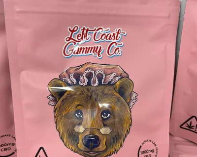 LEFT COAST 1000mg CBD GUMMY EDIBLES