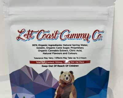 LEFT COAST CANNABIS GUMMIES THC 150mg