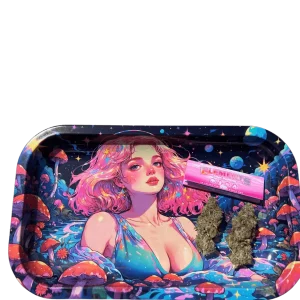 GALACTIC GARDEN GODDESS ROLLING TRAY - Image 2