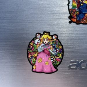 NINTENDO STICKERS - MARIO, PEACH , TOAD
