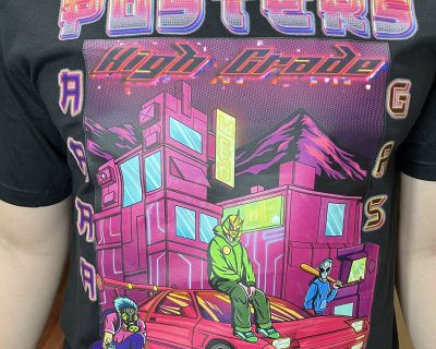 HIGH GRADE SMOKE CLUB GRAPHIC T-SHIRT - Image 1