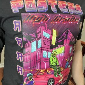 HIGH GRADE SMOKE CLUB GRAPHIC T-SHIRT - Image 3