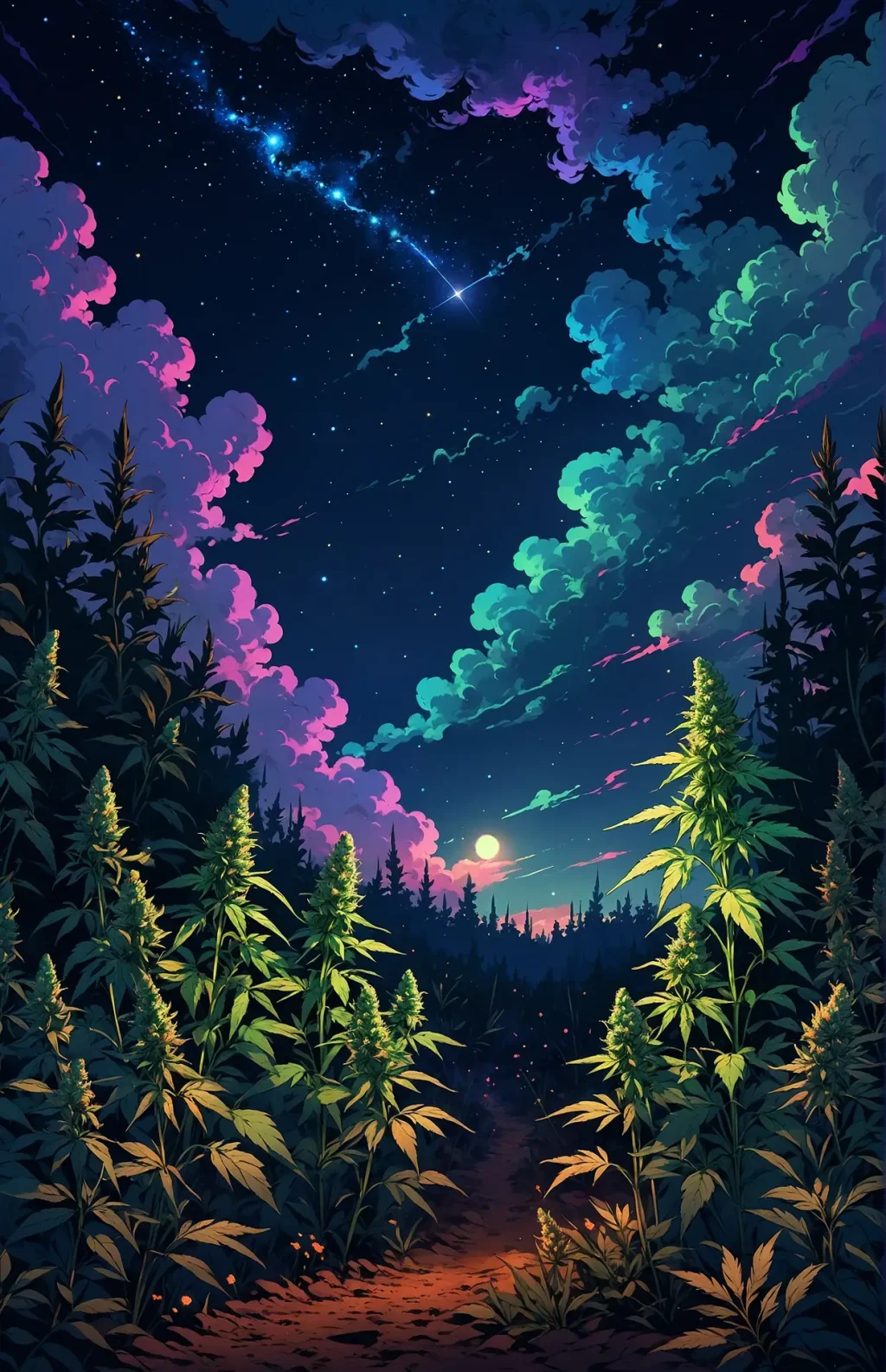 INDICA UNDER THE INDIGO SKY