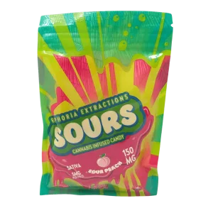 150MG EUPHORIA EXTRACTIONS - SOUR GUMMIES (SATIVA)
