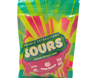 150MG EUPHORIA EXTRACTIONS - SOUR GUMMIES (SATIVA)
