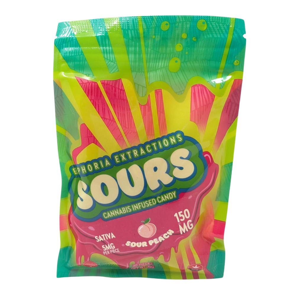 150MG EUPHORIA EXTRACTIONS - SOUR GUMMIES (SATIVA)