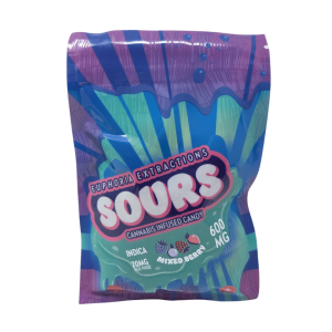 600MG EUPHORIA EXTRACTIONS - SOUR GUMMIES (INDICA)